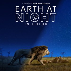 مستند زمین در شب به صورت رنگی